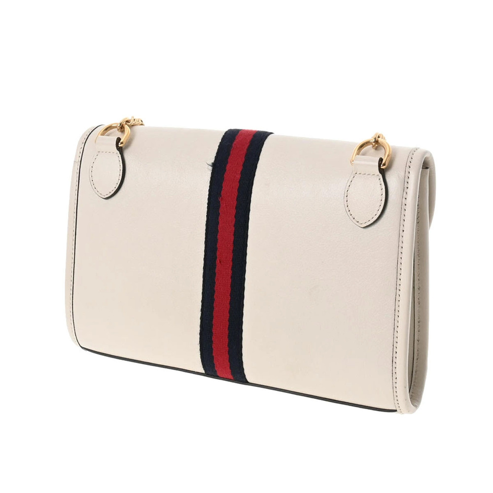 Gucci Bag Leather Raja White Tiger Shoulder Head